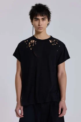 Zwart Bite T-shirt
