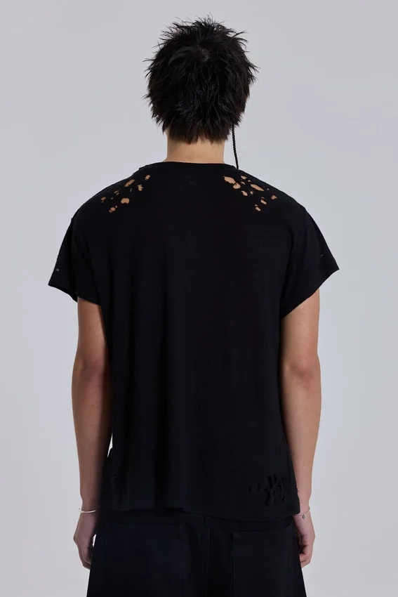 Zwart Bite T-shirt
