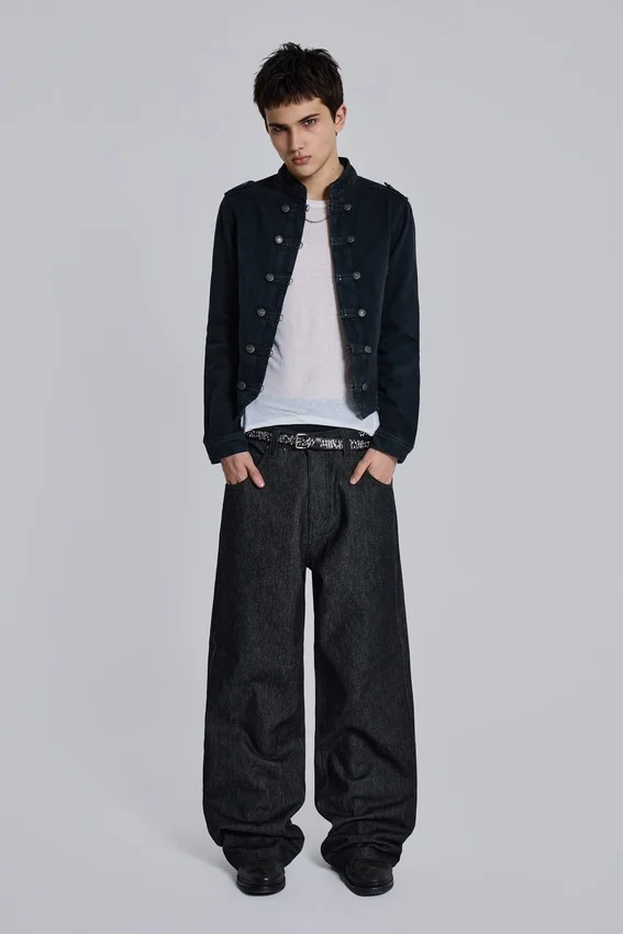 Zwarte Axis-Jeans