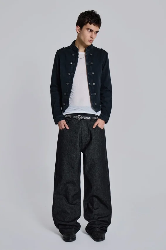 Zwarte Axis-Jeans