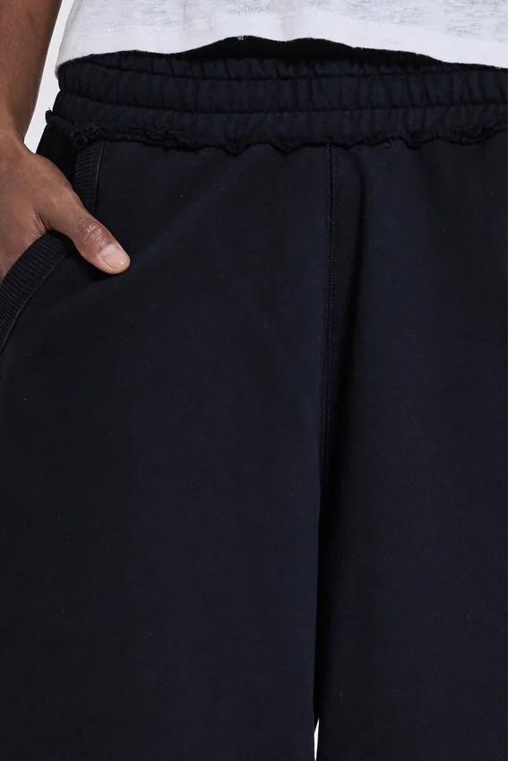 Zwarte baggy Monster Joggers met gothic-print