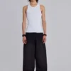 Zwarte baggy Monster Joggers met omgeslagen boorden