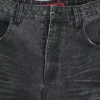 Zwarte Cinch Colossus-jeansshort