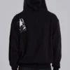 Zwarte Devoted Patch-hoodie