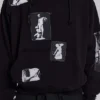 Zwarte Devoted Patch-hoodie