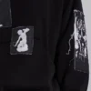 Zwarte Devoted Patch-hoodie