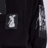 Zwarte Devoted Patch-hoodie