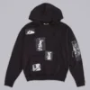 Zwarte Devoted Patch-hoodie