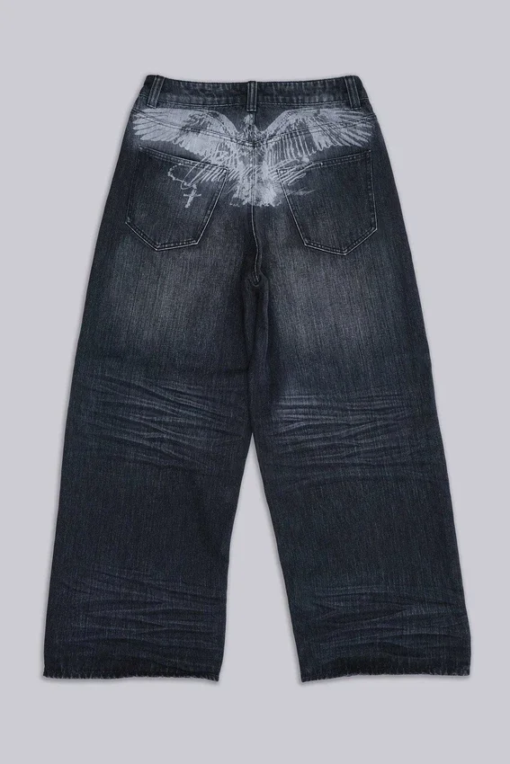 Zwarte Falcon XL Colossus Jeans