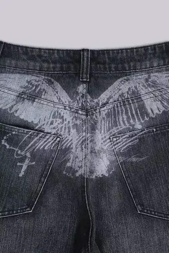 Zwarte Falcon XL Colossus Jeans