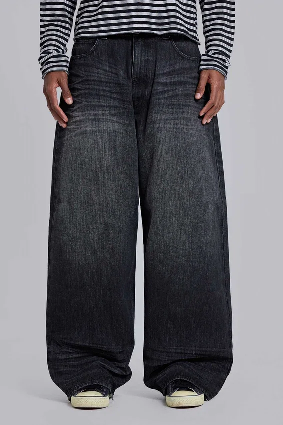 Zwarte Falcon XL Colossus Jeans