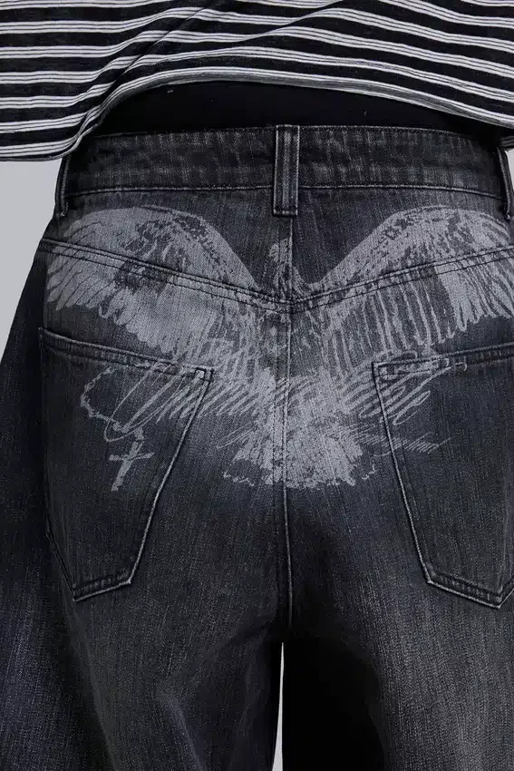 Zwarte Falcon XL Colossus Jeans