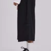 Zwarte Goliath baggy shorts met krijtstreep in XL