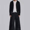Zwarte Goliath-pakbroek met studs