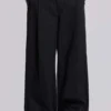 Zwarte Goliath-pakbroek met studs