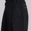 Zwarte Goliath-pakbroek met studs