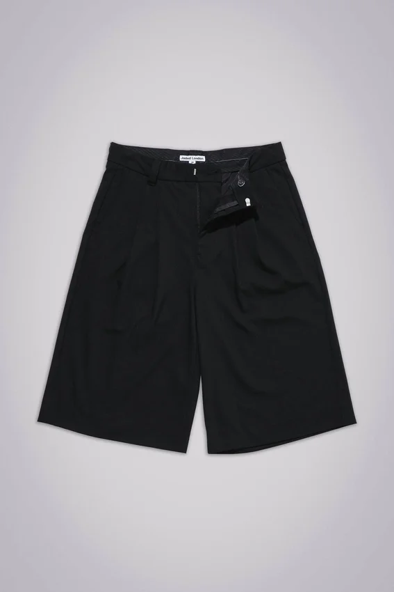 Zwarte Goliath Tailored Baggy-shorts