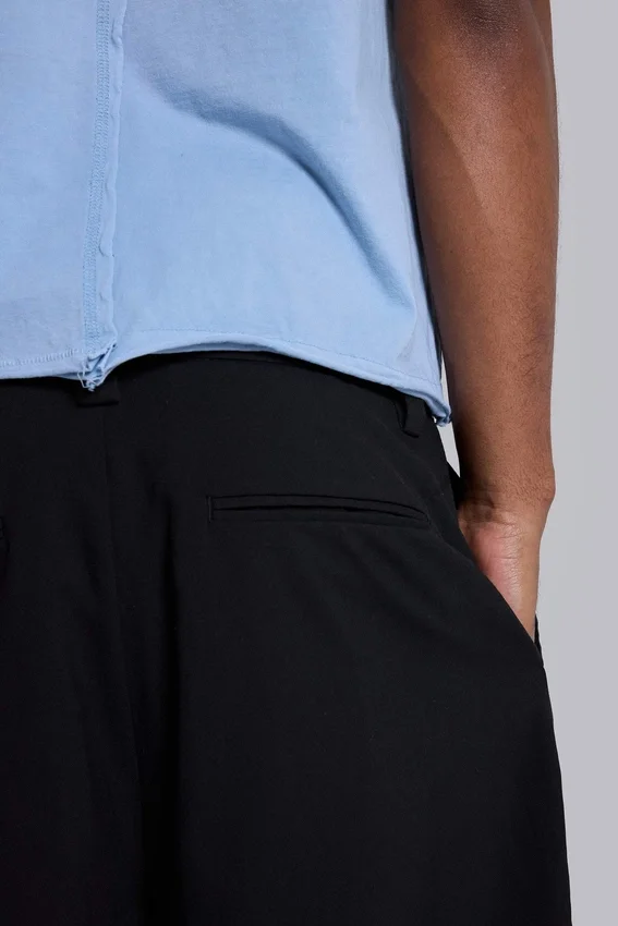 Zwarte Goliath Tailored Baggy-shorts