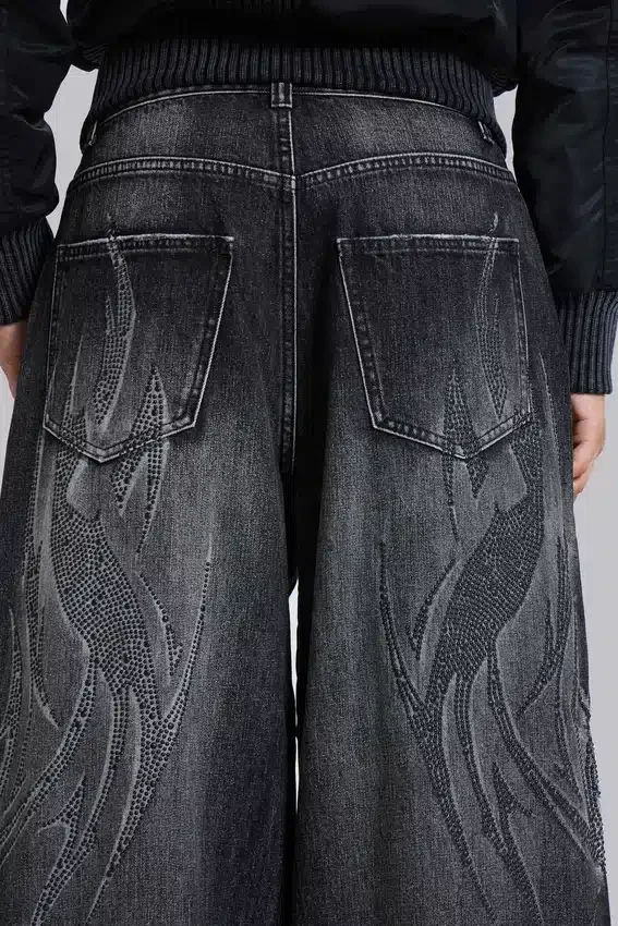 Zwarte Jewel Blade XL Colossus Jeans