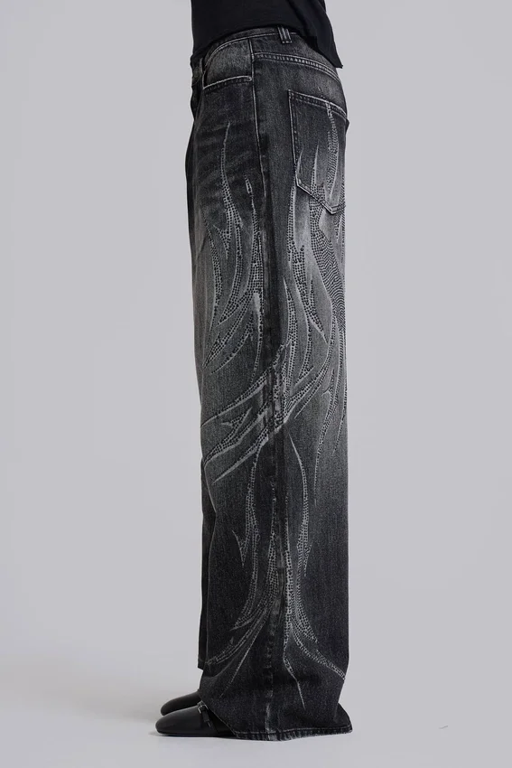 Zwarte Jewel Blade XL Colossus Jeans