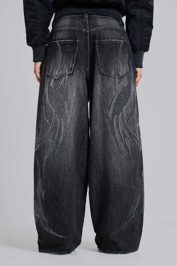 Zwarte Jewel Blade XL Colossus Jeans