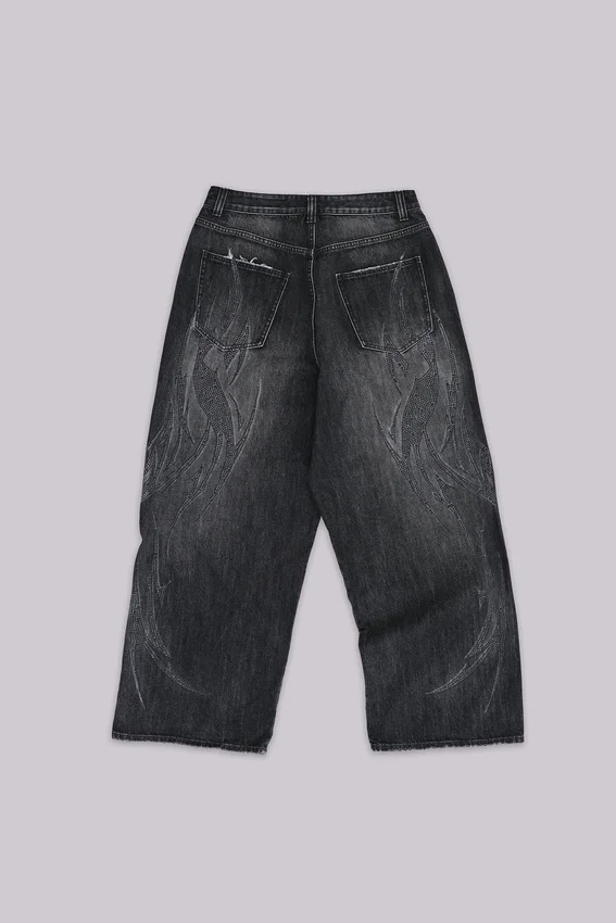 Zwarte Jewel Blade XL Colossus Jeans