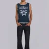 Zwarte Jude Bootcut-Jeans