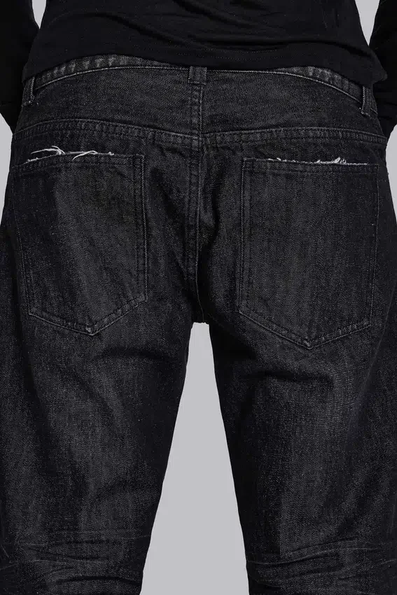 Zwarte Jude Bootcut-Jeans