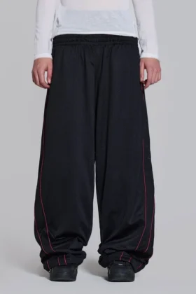 Zwarte Mesh Vapor trainingsbroek