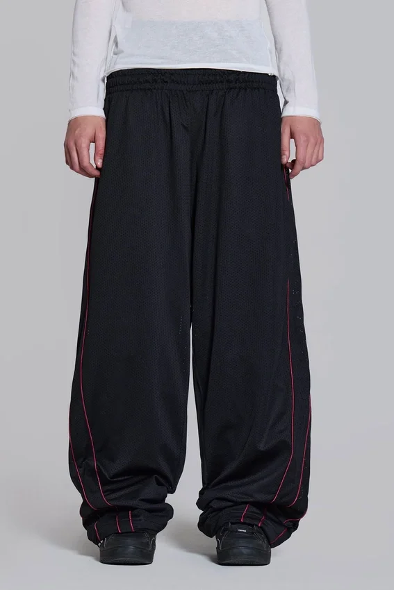 Zwarte Mesh Vapor trainingsbroek