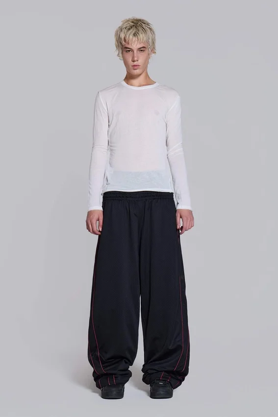 Zwarte Mesh Vapor trainingsbroek