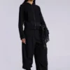 Zwarte Military Monster Hoodie