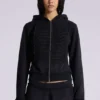 Zwarte Military Monster Hoodie