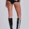 Zwarte No.13 voetbalminishorts