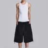 Zwarte Parachute Cargo Baggy-short