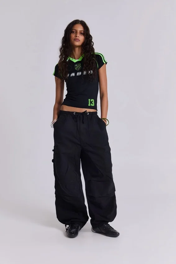 Zwarte Parachute Cargo-broek
