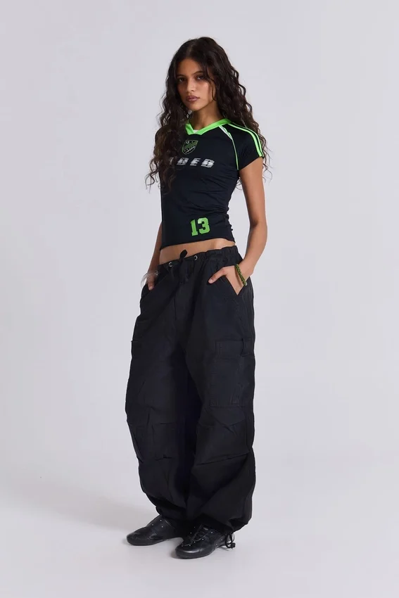 Zwarte Parachute Cargo-broek