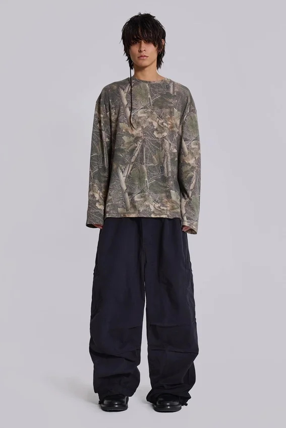 Zwarte Parachute Cargo-broek