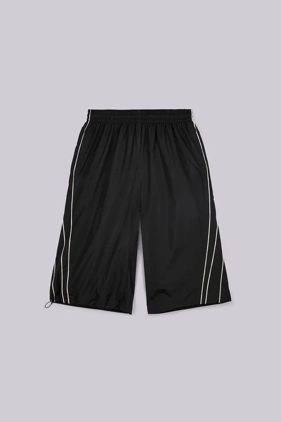 Zwarte Vapor 3/4-short