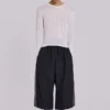 Zwarte Vapor 3/4-short