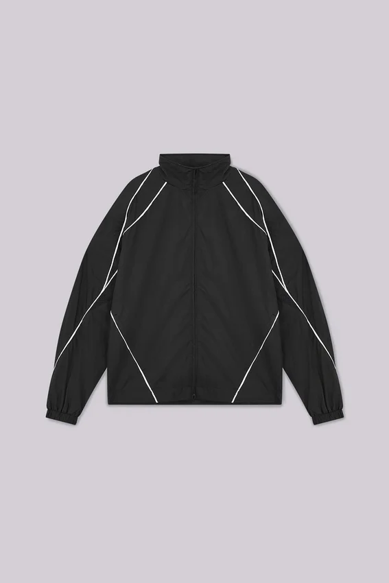 Zwarte Vapor-trainingsjas voor Tops