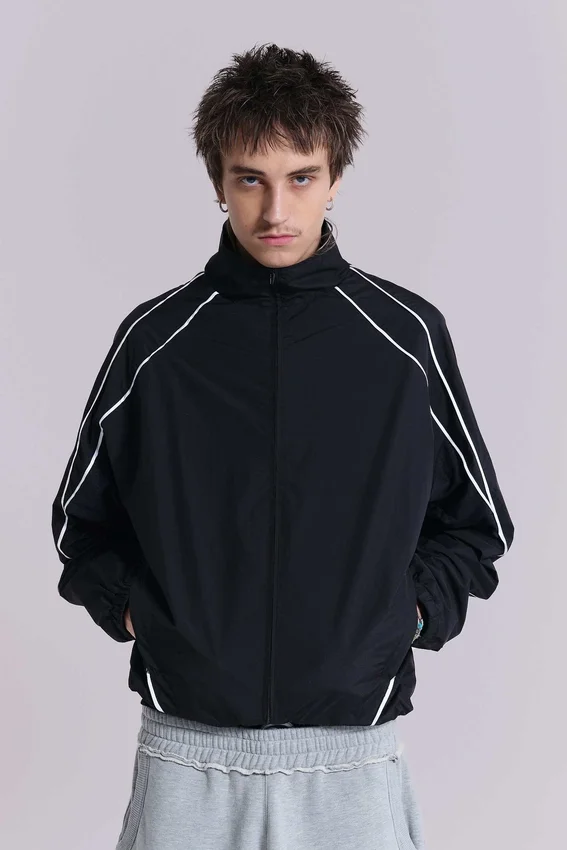 Zwarte Vapor-trainingsjas voor Tops