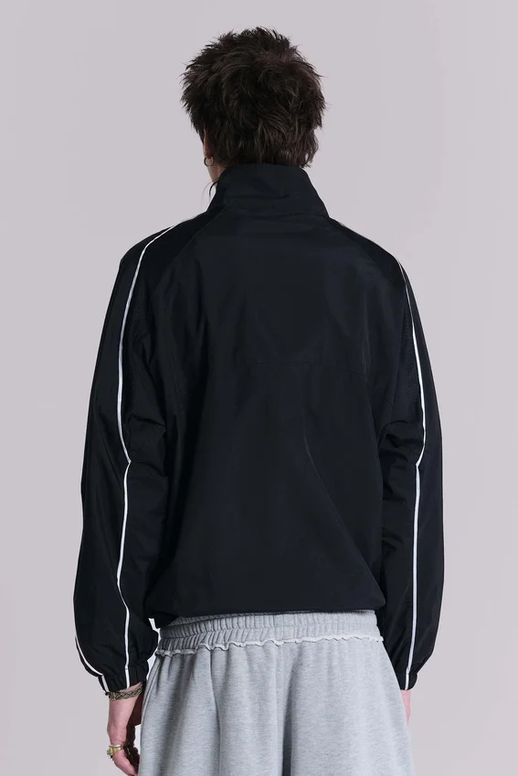 Zwarte Vapor-trainingsjas voor Tops
