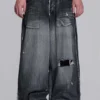 Zwarte, verweerde XL Colossus Jeans