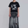 Zwarte, verweerde XL Colossus Jeans
