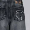 Zwarte, verweerde XL Colossus Jeans
