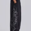 Zwarte, wijde Blade-joggingbroek