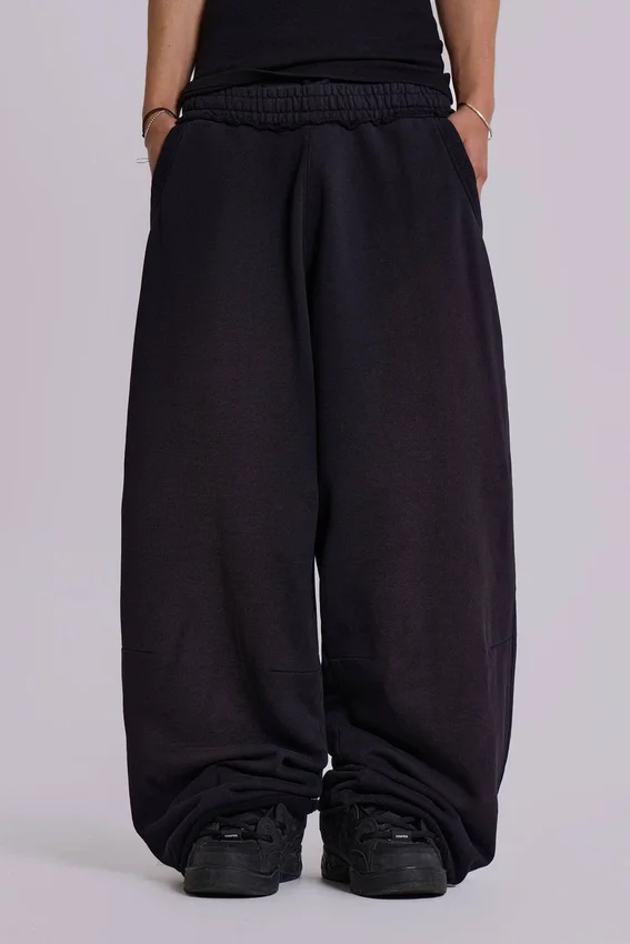 Zwarte, wijde Monster Joggers