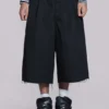 Zwarte XL Goliath baggy-short met studs