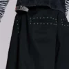 Zwarte XL Goliath baggy-short met studs
